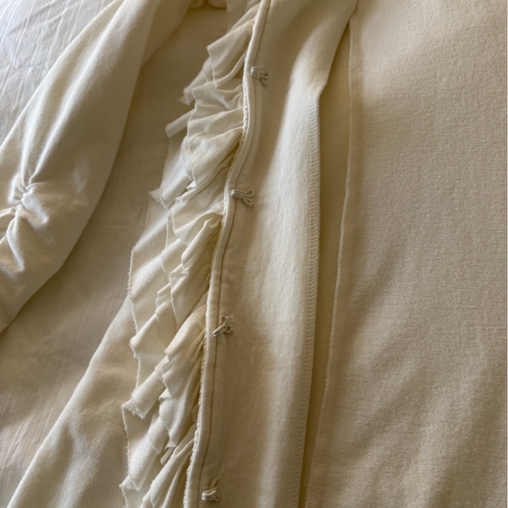 Boston Proper Cream Knit Cardigan - Picture 5 of 7